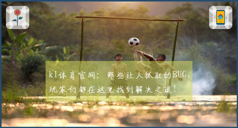 k1体育官网：那些让人抓狂的BUG，玩家们都在这里找到解决之道！